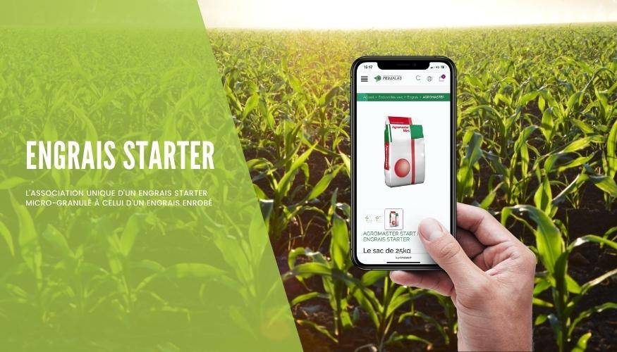 Agromaster Start Mini: Votre engrais starter, en mieux !